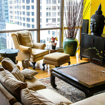 Bali-inspired Retreat in a Chicago High-rise