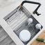 Workstation Roll-Up Dish Drying Rack