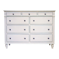 Carolina 3 Over 6 Drawer Dresser - Dressers