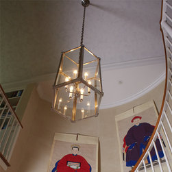 North Shore Chicago Shingle Style Home - Pendant Lighting
