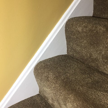 Hallway with Stairs and Landing Renovation