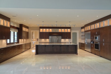 Kitchen - modern kitchen idea in Vancouver