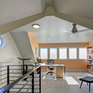 Attic Dormer Home Office