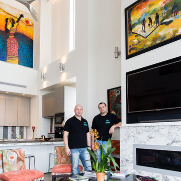 Manhattan sonos home theater, along with the smart TV'S