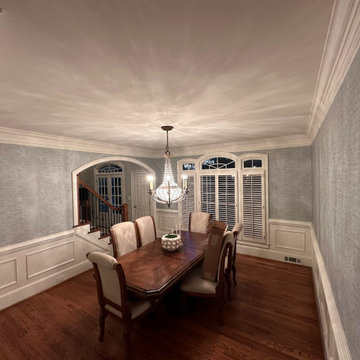 Wallpaper installation Dining Room in Athens
