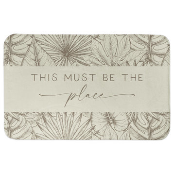 This Must Be the Place 34x21 Bath Mat