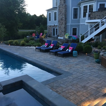 Ashburn Pool-Pavilion-Patio-Dry Creek Bed