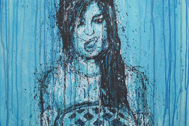 Amy Winehouse Pop Art by Mark Vice