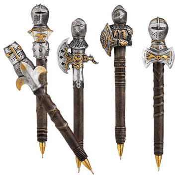 Design Toscano S/5 Knights Of The Realm Pens