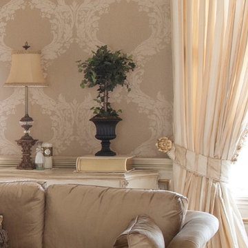 Stunning Living Room by Interior Designer Linda Caruso
