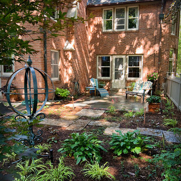 Traditional Patio + Landscape - Whitefish Bay, WI