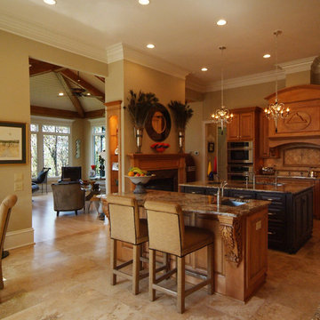 Double Island Kitchen