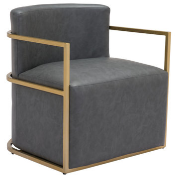 Xander Accent Chair Gray