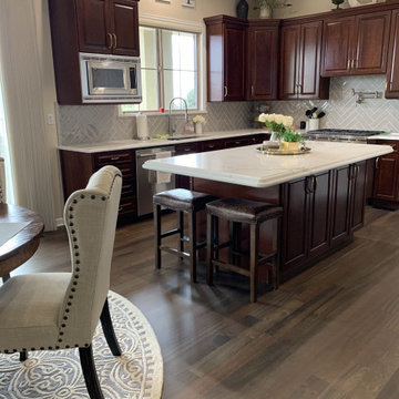 Beautiful Brazilian Cherry wood floors