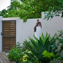 small courtyard