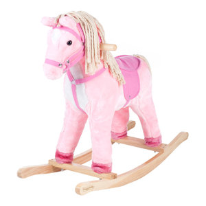 happy trails plush rocking horse