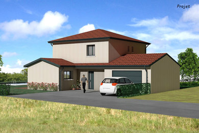 Aménagement d'un garage.