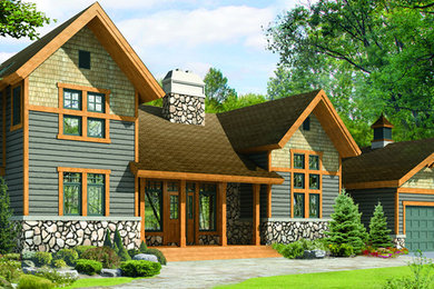 Arts and crafts exterior home photo in Vancouver