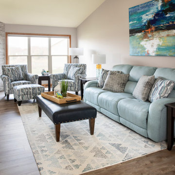 Kitchen & Living Room Design