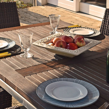 Genuss im Garten: Outdoorküche und Lounge Terasse