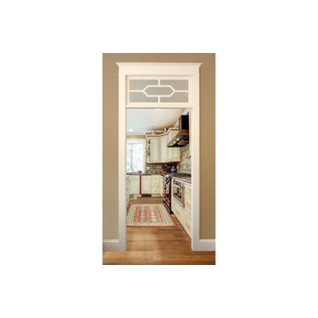 Transom Window - Arts & Crafts (Craftsman) in Kitchen