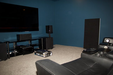 The Francis family home theatre