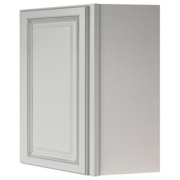 Sunny Wood RLW2430DC-A Riley 33-1/2"W x 30"H Single Door Corner - White