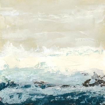 "Coastal Currents I" Fine Art Giant Canvas Print, 84"x84"