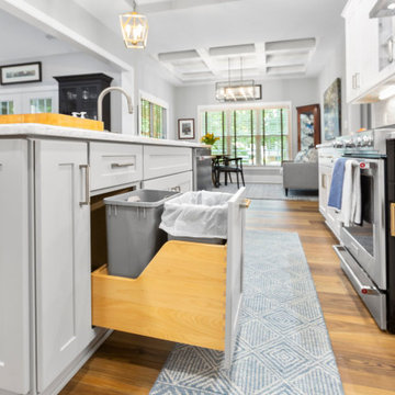 Transitional Kitchen Design Williamsburg, VA | Reico