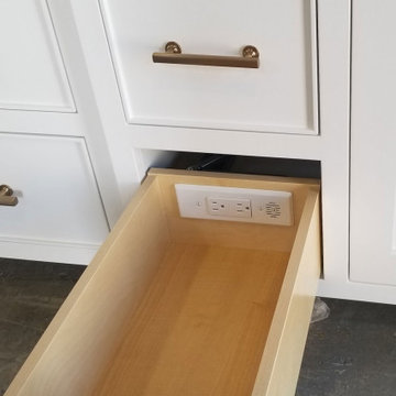 Bathroom Vanity In-Drawer Outlets
