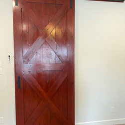 Barn Red Barn Door - Interior Doors