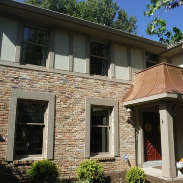 JH Stucco Panels | Sandstone Beige – Cedarmill | Chesterfield, MO. (63005)