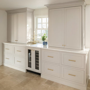Modern Colonial Revival Kitchen