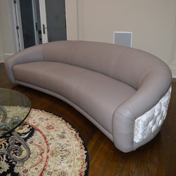 Oval Sofas Leather - Sofas And Sectionals