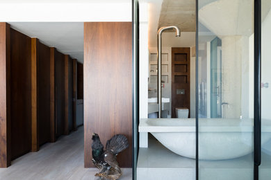 Design ideas for a contemporary bathroom in Other.