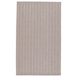 Jaipur Living - Jaipur Living Topsail Indoor/ Outdoor Striped Area Rug, Gray/Taupe, 8'10"x11'9" - The Brontide collection offers a classically textured and grounding accent to indoor and outdoor spaces alike. With a braided design and light, neutral hues, the gray and taupe Topsail rug lends Americana style to any space. This durable polypropylene rug is easy to clean and perfectly versatile for patios, dining spaces, and foyers.