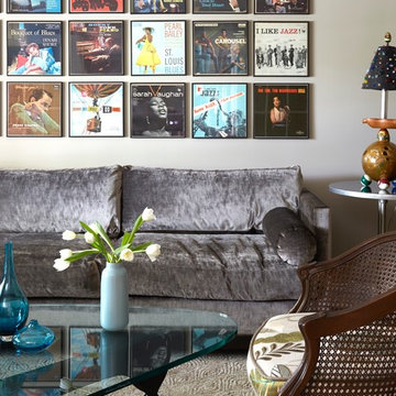 Mid-Century Eclectic Living Room