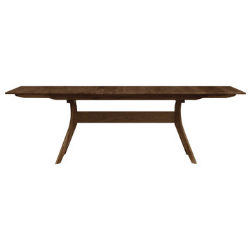 Copeland Audrey Extension Table, Natural Walnut, 38x72