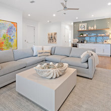Basement family room