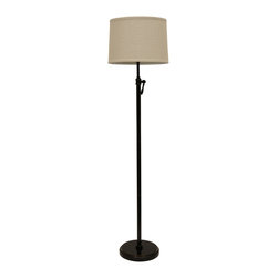 Decor Therapy - Decor Therapy Adjustable Floor Lamp - Floor Lamps