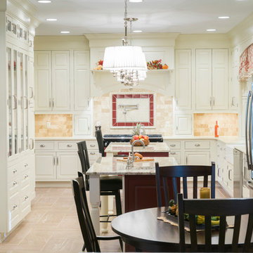 Elegant Colonial Kitchen in Point Ridge Farms-Camp Hill, PA
