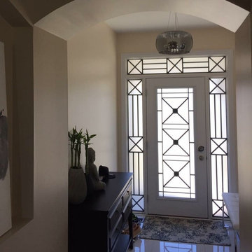 Wrought Iron Glass Door Inserts - Decorative Glass Door Inserts