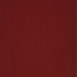 Cardinal Color Hudson Yarn Dyed Solid Cotton Blend Design Fabrics - Upholstery Fabric