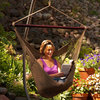 Hanging Caribbean Rope Chair, Brown