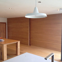 sliding wall for back room