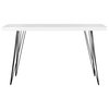 Safavieh Wolcott Lacquer Console, White and Black