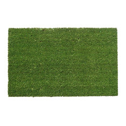 Entryways Simply Green Nonslip Coir Doormat - Doormats
