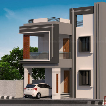 Ms. Vasanthi Residence - Exterior Design