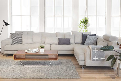 Living Room Furniture - Cepella Sectional Sofa