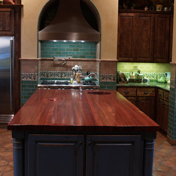 DeVos Woodworking Brazilian Cherry (Jatoba) Island Top